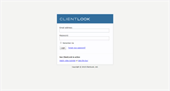 Desktop Screenshot of clientlook.net