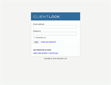 Tablet Screenshot of clientlook.net
